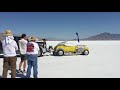 Racing at the Bonneville Salt Flats