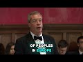 Nigel Farage's INCREDIBLE Speech at Oxford University on the European Union