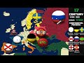The Top Dogs of Europe - Every Century (Countryballs)💪🏻🇪🇺