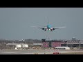 (4K) 2 Hours of Plane Spotting, Watching Airplanes Landing and Takeoff, Etc.  Chicago O'Hare Airport