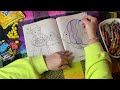 ASMR Crayon rummaging & Coloring! (Unintelligible whispers~pop rocks~chewing gum) ~Not a VoiceOver~