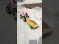 How to make Tractor 🚜 trolley matchbox #shorts