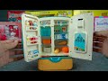 8 relaxing minutes of unboxing refrigerator toys - ASMR