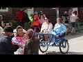 Most Beautiful Horse at Appleby Horse Fair Women Riders on Carriage Cart