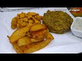 recipe Pommes 🥔 de terre au four et aubergines 🍆 grillées / بطاطس في فرن و باذنجان مشوي