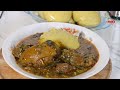 How To Prepare Fufu With Food Processor | Cassava Plantain Fufu Recipe