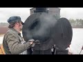 HOW TO fire up Massachusetts ONLY operating steam engine!