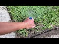 HOW TO FIX CLOGGED SPRINKLER HEAD