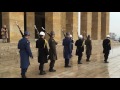 Changing of the Guard at Ataturk's Mausoleum (Ankara, Turkey)