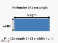 Maths - Perimeter of a Rectangle - Hindi
