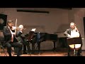 Rachmaninoff. The Elegiac Trios. I. Etxepare, cello; J. López Porras, violín & E. Lluis, piano.Cam1.