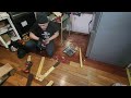 no music track Little stepstool from leftover wood around the house