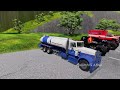 Epic High Speed Monster Truck Jump And Crashes #65 | BeamNG Drive | BeamNG ASna