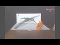 3D ART DESENHANDO UM BEIJA-FLOR EM 3D | PERSPECTIVE TRICK 3D HUMMINGBIRD