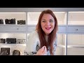 THE BAG CLOSET TOUR! The TRANSFORMATION & ORGANISE MY BAGS WITH ME!!