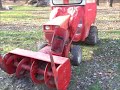 1988 16g gravely front pto axle bearings and blower on