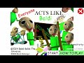 Everyone Acts Like Baldi?? | Baldi's Basics MOD