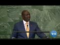 Kenyan President William Ruto Addresses 77th UNGA