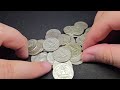 SILVER QUARTER JACKPOT!!! (COIN ROLL HUNTING)