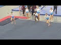 Carry's First Meet as a Premier Athletics Gymnast warm-up#3
