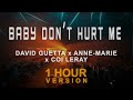 David Guetta, Anne Marie, Coi Leray - Baby Don’t Hurt Me (1 Hour)