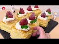 Strawberry Puff Pastry | The Best Dessert | Super Easy and Quick Recipe |