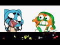 FNF terror in heights but gumball and darwin sing it