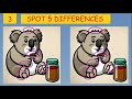 SPOT THE DIFFERENCE |   JAPANESE PUZZLE | 100 SECOND PUZZLE | #133