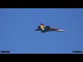 Royal Canadian Air Force CF-18 Hornet high-speed maneuvers