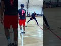 Hakeem Olajuwon teaching footwork at age 61