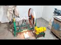 How to Make Flywheel Free Energy Generator with Spring Machine Complete Process Using Cycle