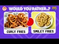 Would You Rather...? Junk Food and Drinks Edition 🍔🍟