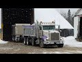 Hauling salt with a pup trailer