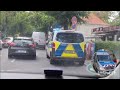 Einzelner Polizei EWA löst riesen Stau aus