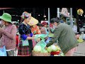 Harvesting the giant cabbage garden to sell at the market - making cabbage and chicken salad