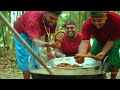 King Catla Fish cooking | Fish Cutting and Cooking in Village | #cooking #villagecookingchannel