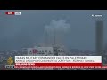 Shocking footage shows missile striking Gaza building, terrifying journalist