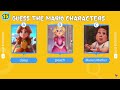 Guess the Mario Characters by Their Voice - Fun Challenge!🍄🍄