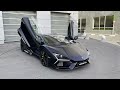 2025 Lamborghini Revuelto Matte Black - Sound, Interior and Exterior