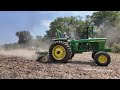 Vintage Tractors Plowing at 100 Years of Horsepower 2024 on Renner Stock Farms