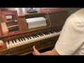 “Great balls of fire” played on a 64 key aeolian pianola