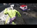 HULK Falling from Highest Buildings and Mountain (GTA 5 Mods Gameplay)