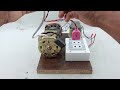 free energy generator 240v electricity from magnetic gear and 100% copper coil transformer