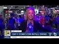 LIVE INTERVIEW: Comic-Con fans bustling with excitement for convention's 1st day