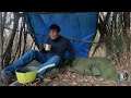 Hot winter forest campling.. 13c. The climate is not normal. Winter getting shoter? vlog no 15