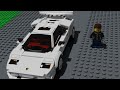 Excited Lego Lamborghini enthusiast blender animation (test)