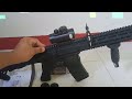 UNBOXING & REVIEW LENGKAP scope RED DOT Airsoft gun.