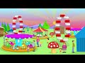 Groovy The Martian HYPNOTIC THEME PARK  Full episodes! Cartoon for kids & Nursery Rhymes