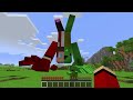 JJ and Mikey Found CURSED FLAT House - Maizen Parody Video in Minecraft