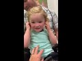 Little Girl's Adorable Reaction at Wearing Hearing Aids for the First Time - 1079279